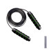Скакалка  Cornix Speed Rope Classic XR-0352 Black/Green - фото №4